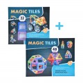MAGIC TILES LOT 2 BOITES 32 PIECES + 46 PIECES
